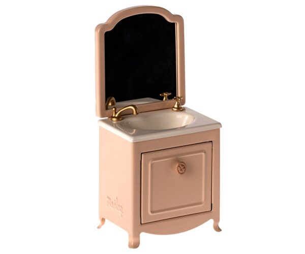 maileg sink dresser with mirror toy powder