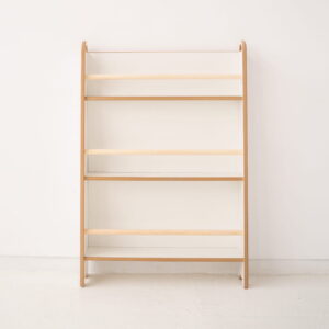 slim narrow montessori wall mounted library