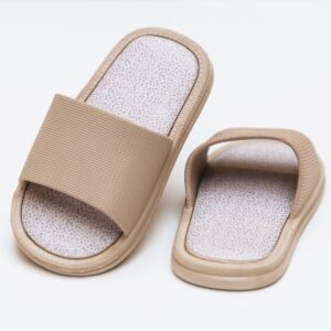 kids slipper taupe