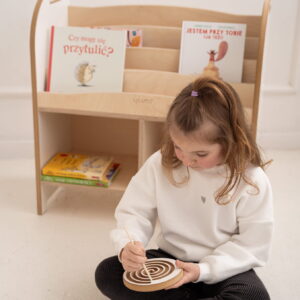 smart montessori library shelf