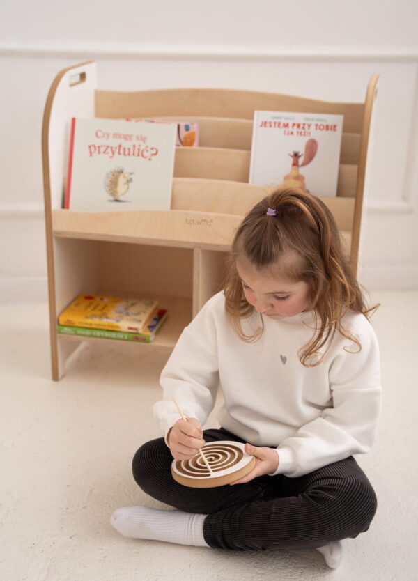 smart montessori library shelf