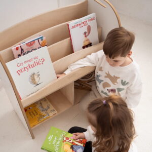 smart montessori library shelf