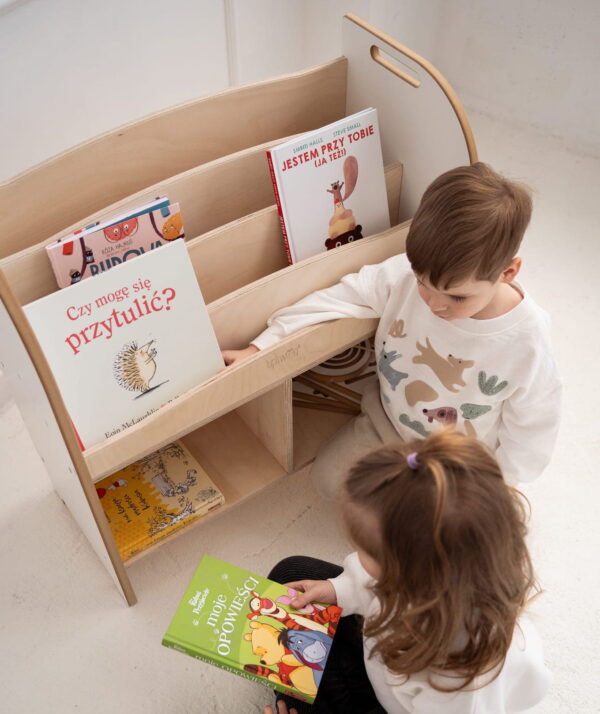 smart montessori library shelf