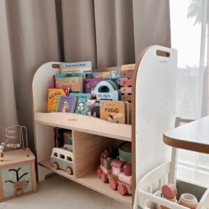 smart montessori library shelf