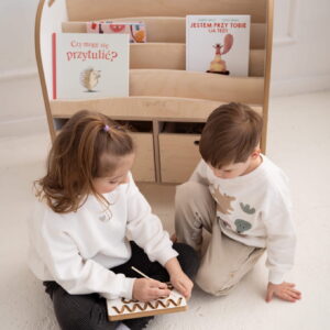 smart montessori library shelf