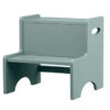 nofred step up stool olive green