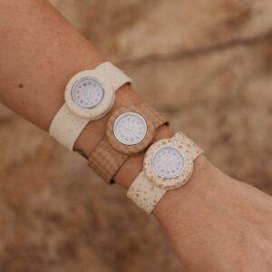 silicone watch for kids and adult strapies speckled nude