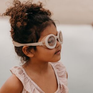 kids swimming goggles soft blush dream