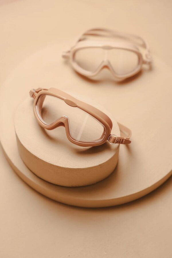 swimming goggles blush