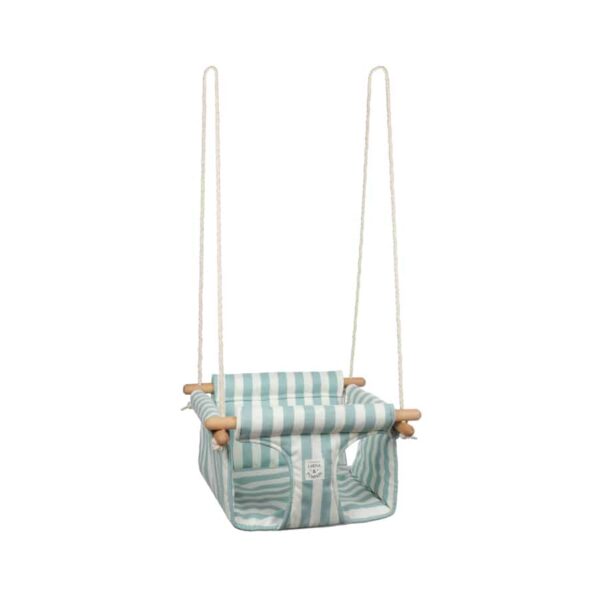 swing striped green