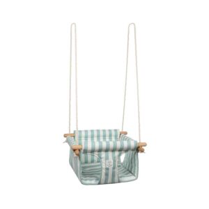 swing striped green