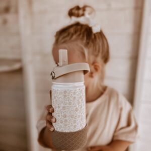 water bottle bouquet silhouette