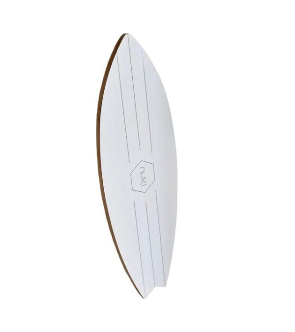 wave balance board white