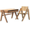 wedowood kids table and chair black