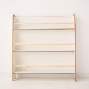 wide narrow montessori wall mounted library